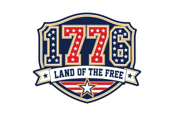 1776 Patriotic Shield Design: A Modern Symbol of Heritage