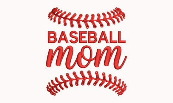Baseball Mom Embroidery Design PNG: Elevate Your Creative Projects