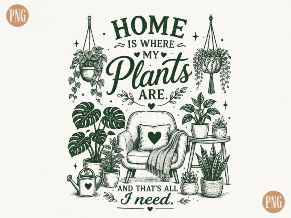 Botanical Quote PNG Design File: A Designer's Asset