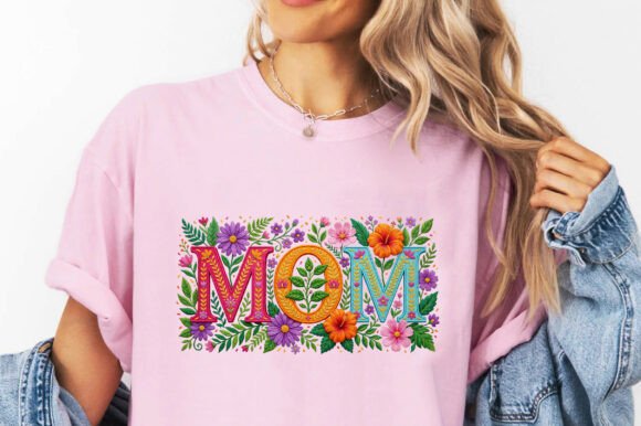 Floral Mom PNG: Elevating Creative Projects with Elegant Design