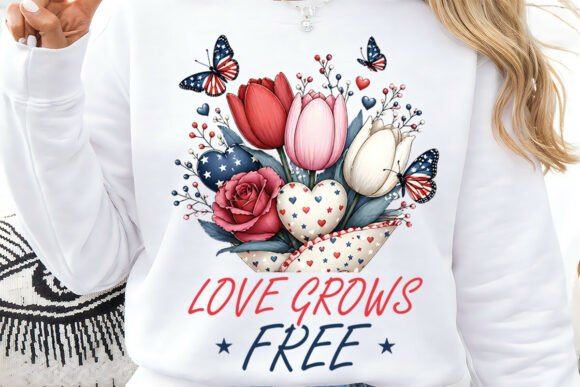 Love Grows Free: A Versatile Design for Creative Projects