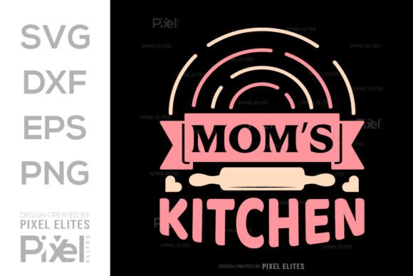 Mom's Kitchen SVG: A Design Asset for Cozy Branding