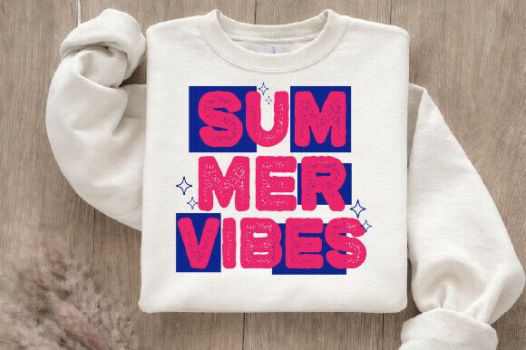 Retro Summer Vibes T-shirt Design: A Modern Asset for Creative Projects