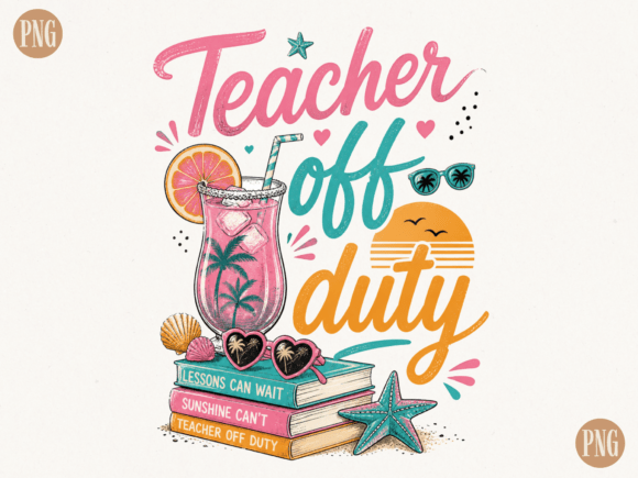 Summer Vacation Quote Design: Funny School Shirt Graphic